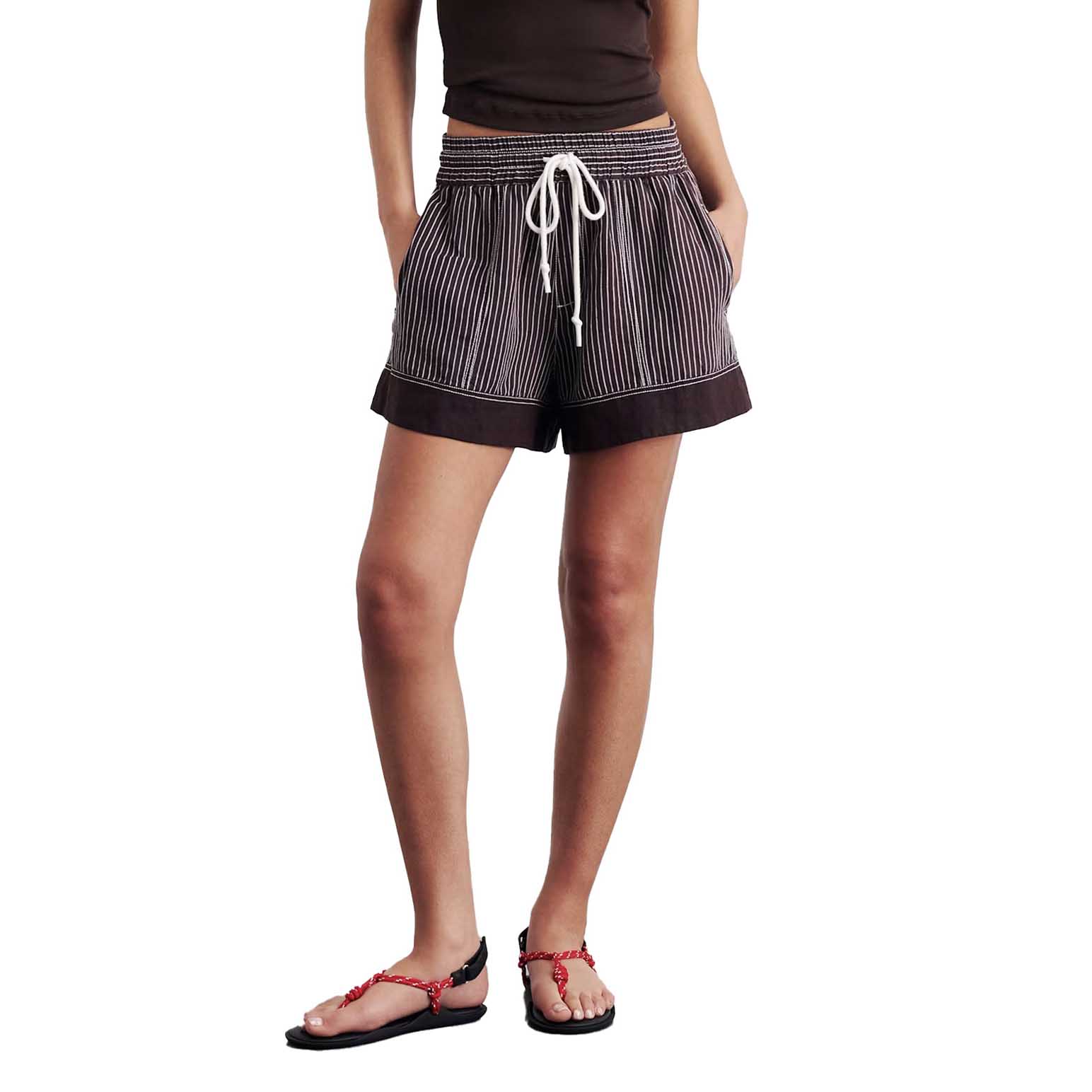 JAG Gigi Stripe Pull On Short